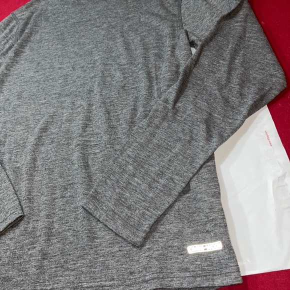 Omni Wool GRAY Shirt Base Layer Polyester WOOL Blend LONG SLEEVE Pullover Men XL - Picture 9 of 12